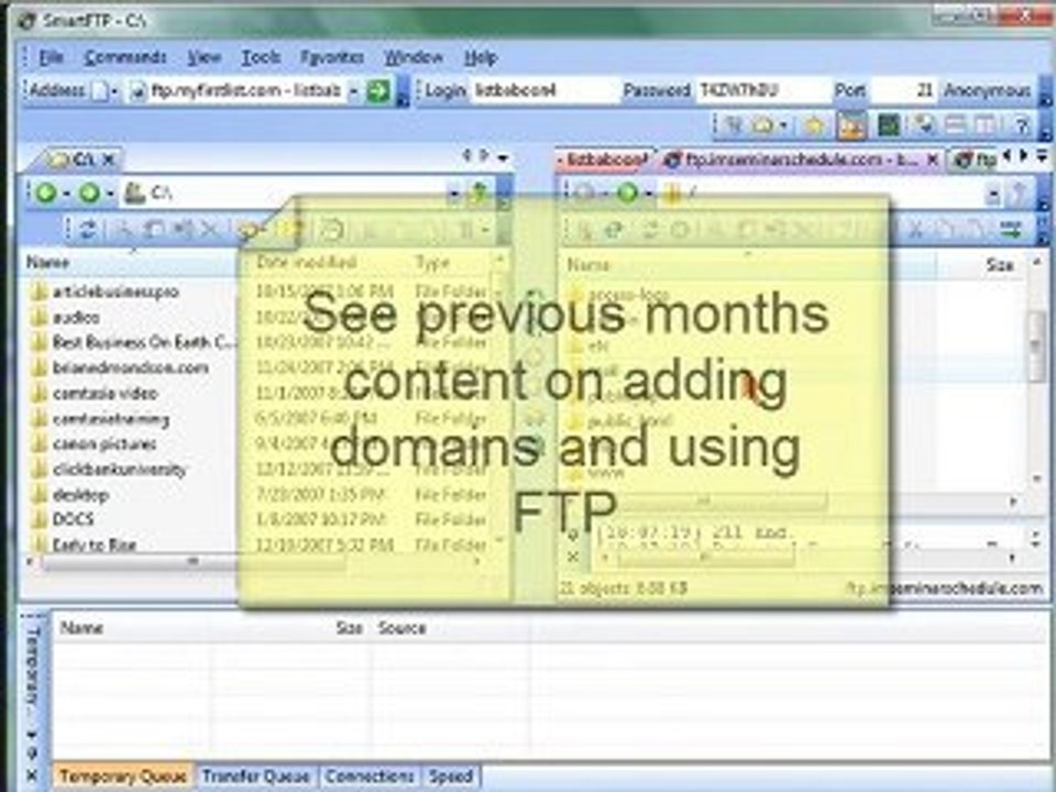 Tellman Knudson List Building: Lesson 9, Step 43 Uploading