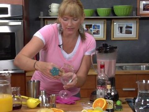 Hawaiian Blue Tropical Daiquiri Cocktail Recipe