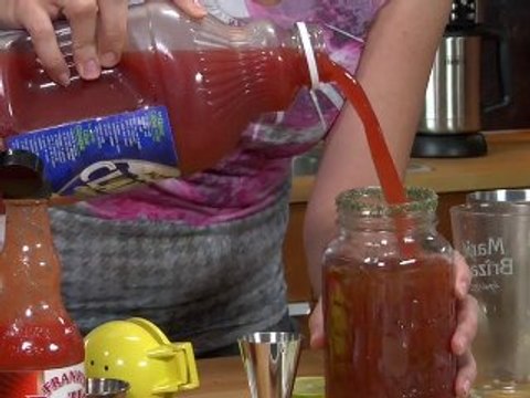 Smokin’ Wasabi Caesar Cocktail Recipe