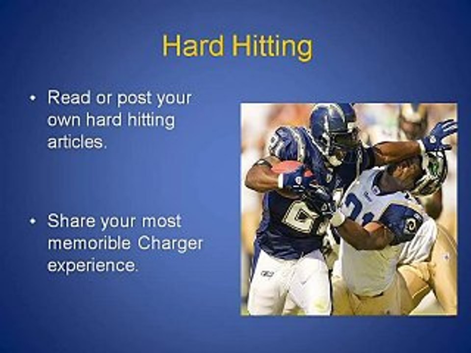 Sandiego Chargers - San Diego Chargers - Charger Football