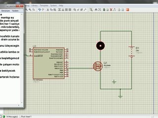 pic ile mosfet kontrolü