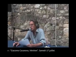 Autour de Giacomo Casanova