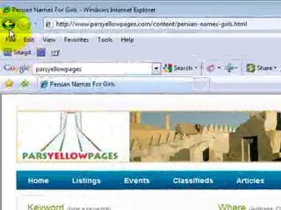 Persian Names, Persian Names meanings