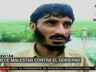 ONU advierte más lluvias en Pakistán