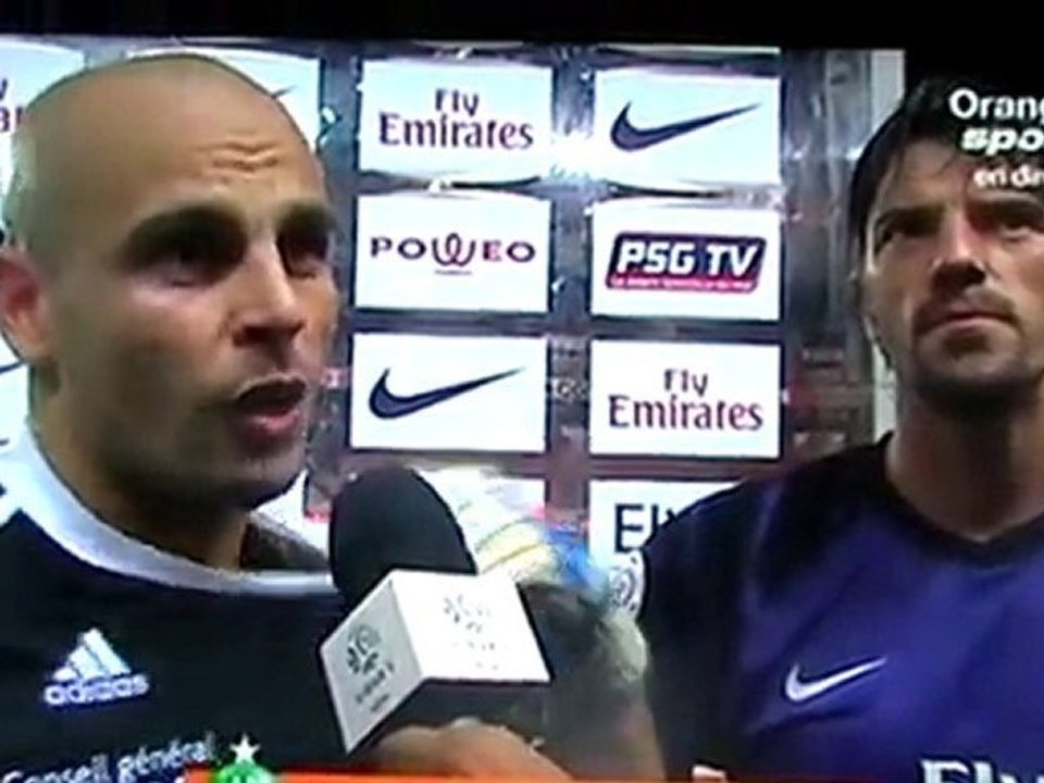 PSG/ASSE, interview de Janot et de Coupet