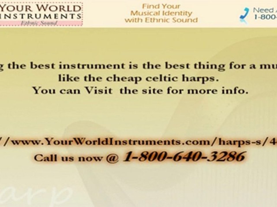 Amazing Cheap Celtic Harps On Sale