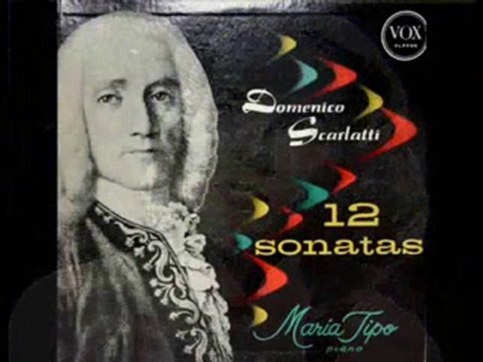 Maria Tipo: Sonata in G major, L 288 - Scarlatti- 1955