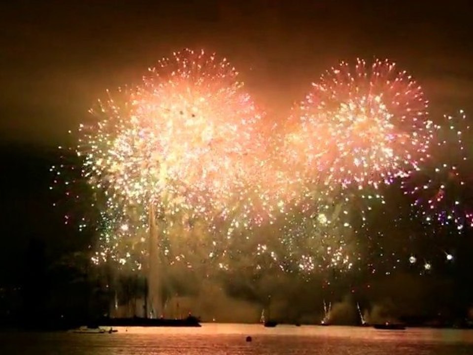 Fêtes de Genève - 7 août 2010 - Feux d'artifices - Bouquet F
