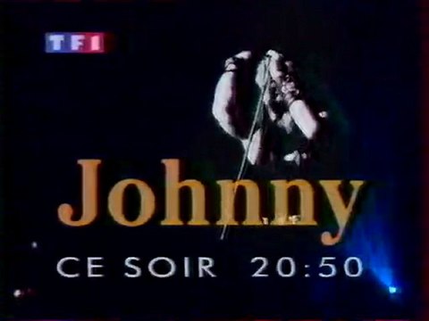 B.A JOHNNY HALLYDAY Retiens ta nuit 25 Juin 1993 TF1
