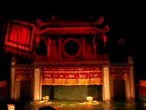 Spectacle de marionnettes a Hanoi 1