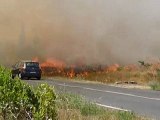 Incendie Mougères Marseillan 2