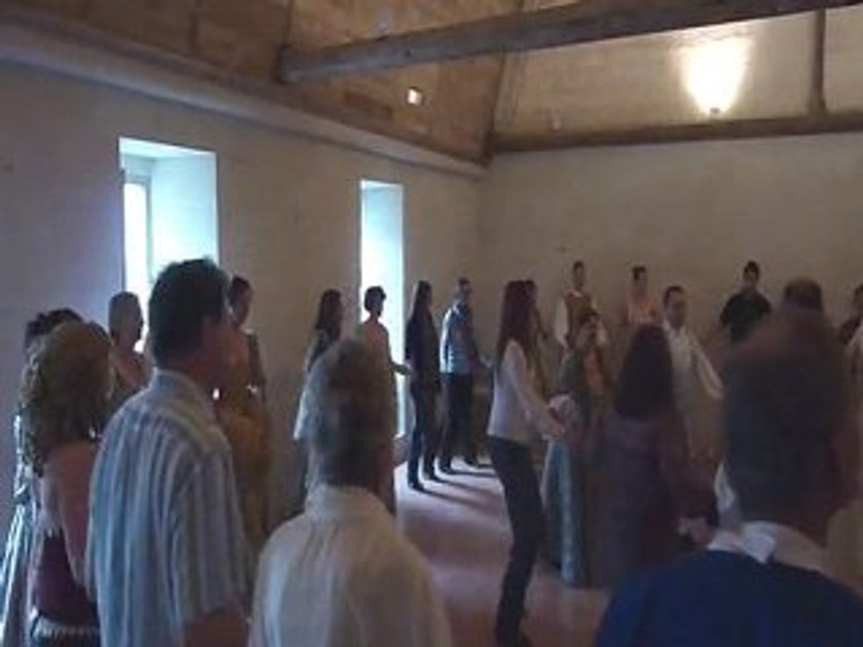 Stage de danse baroque au bal des Siècles à Fontevraud