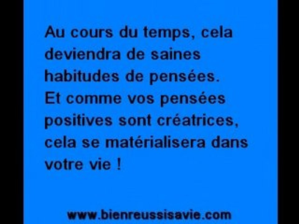 Pouvoir illimité de la loi d'attraction.