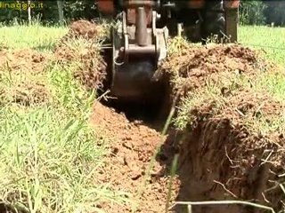 posizionamento impianto di irrigazione