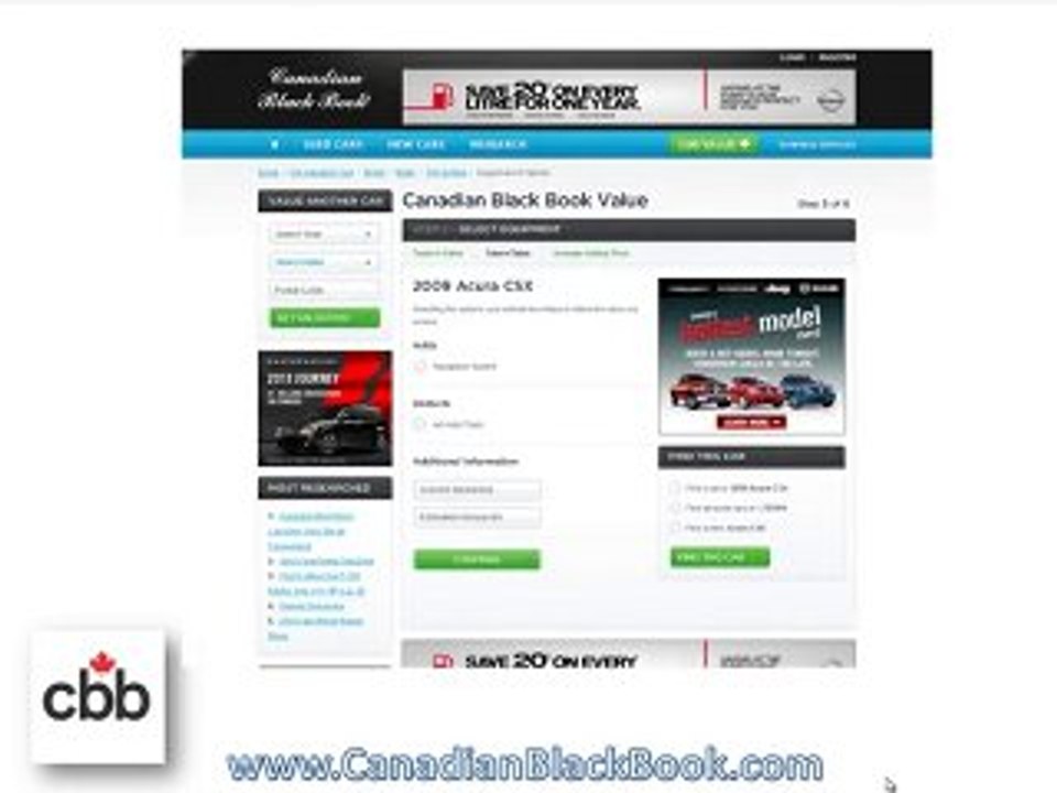 New and Used Car Future Values