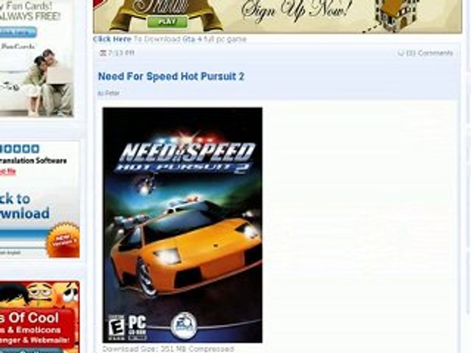 Need For Speed Hot Pursuit 2