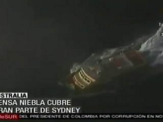 Densa niebla cubre gran parte de Sydney