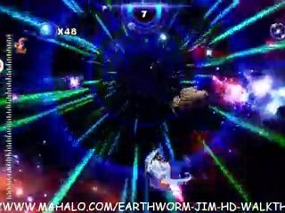 Earthworm Jim HD Walkthrough - Andy Asteroids - Psy-Crow