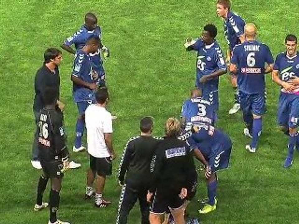 RC Strasbourg - Evian TG Coupe de la LIgue 2010 le résumé