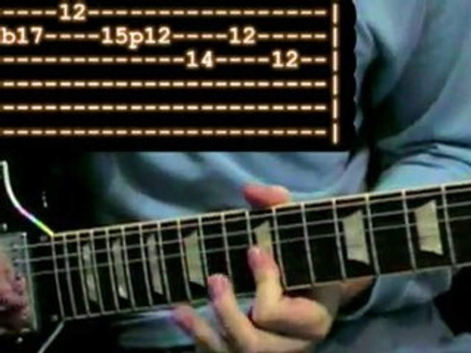 Back in Black LIVE - (AC/DC) Lesson (solo)