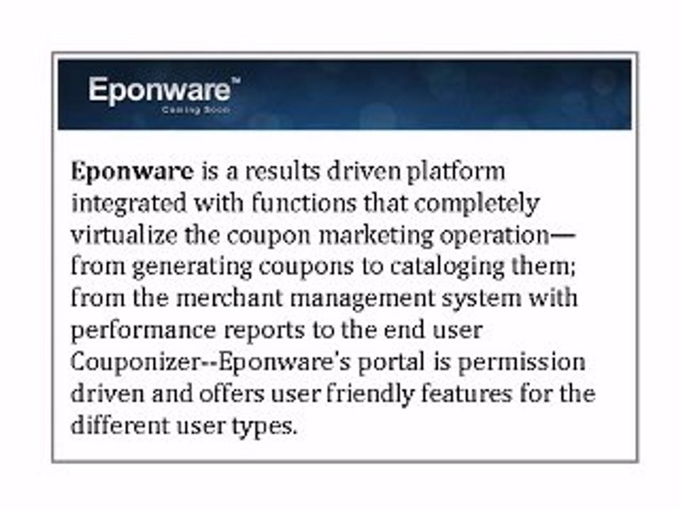 Coupon Software