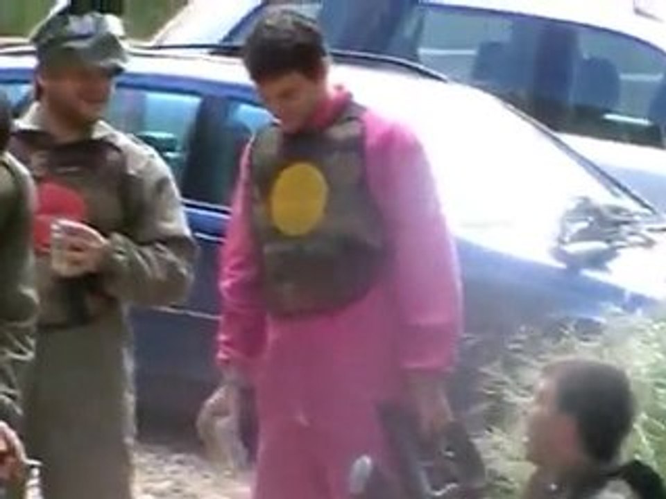 (Despedidas de soltero) en Logroño. Paintball.