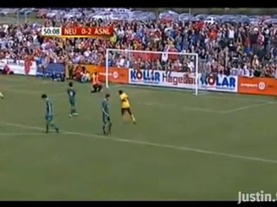 chamakh first goal for Arsenal