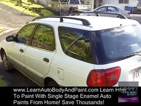 How To Paint Single Stage Enamel, Urethane Paints