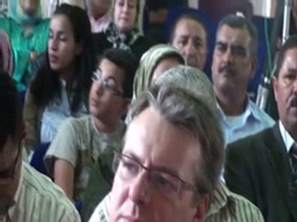 كلمة ادريس حوات  خلال  خلال  الحفل الذي اقيم على شرف الفوج ا