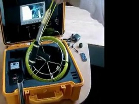 camara de inspeccion de tuberias