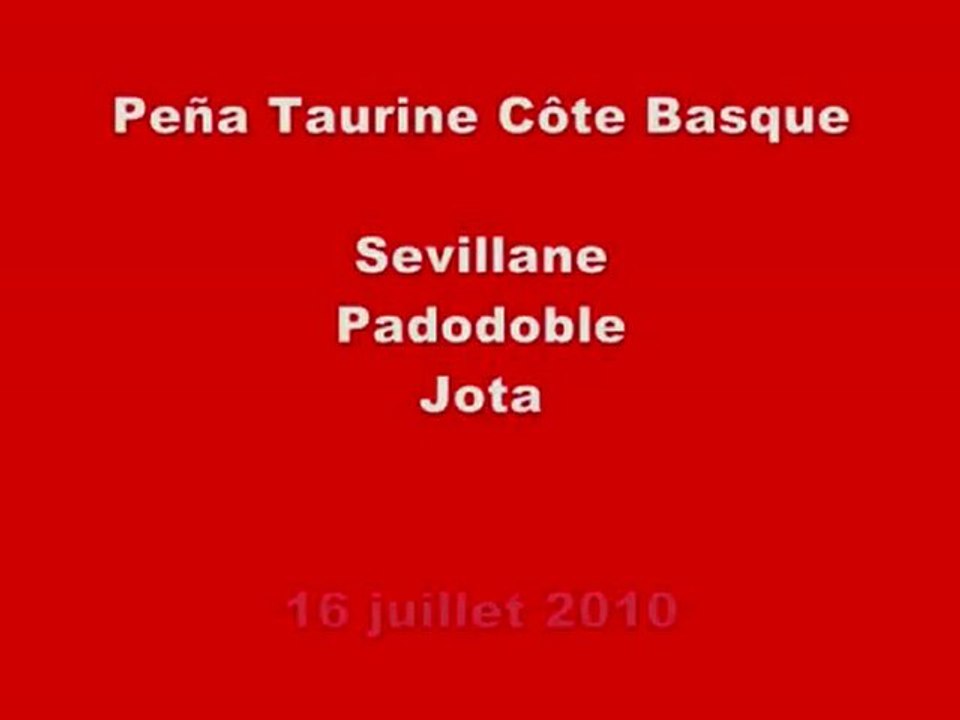 Bayonne - Peña Taurine Côte Basque - 16 juillet 2010