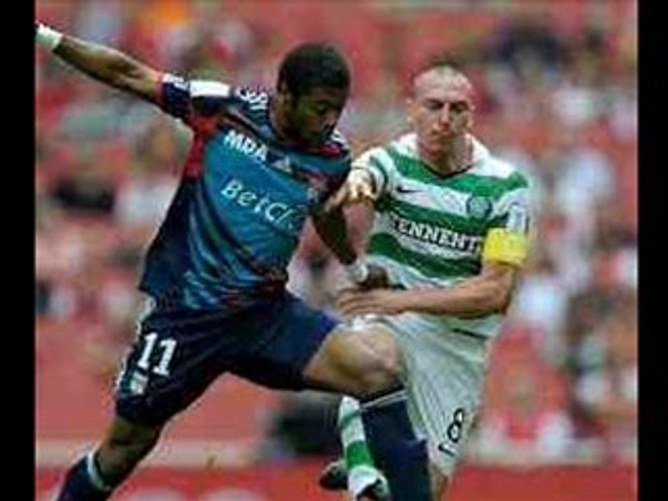 Glasgow Celtic 2-2 OL Lyon Bastos spectacular free-kick