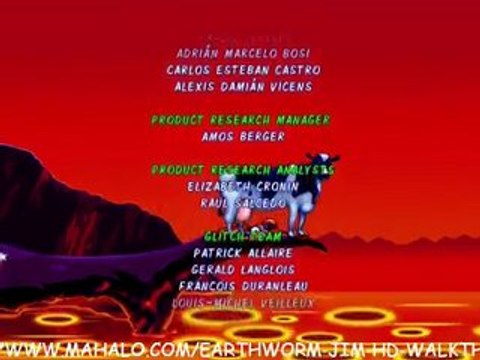 Earthworm Jim HD Walkthrough - The Ending Credits