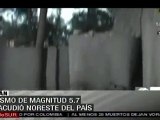 Sismo de magnitud 5.7 sacudió noreste de Irán