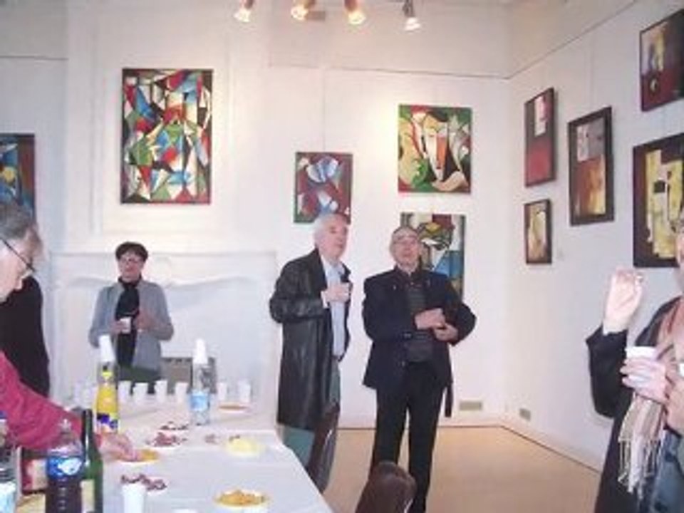 Vernissage de la "Rétrospective Kassa" à St-Maixent L'École