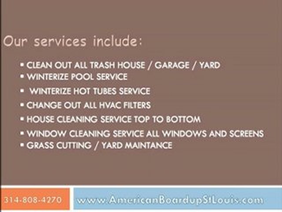 Junk Removal St Louis MO Foreclosure Clean Up Out Missouri