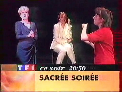 Bande Annonce De L'emission Sacrée Soirée 1994 TF1