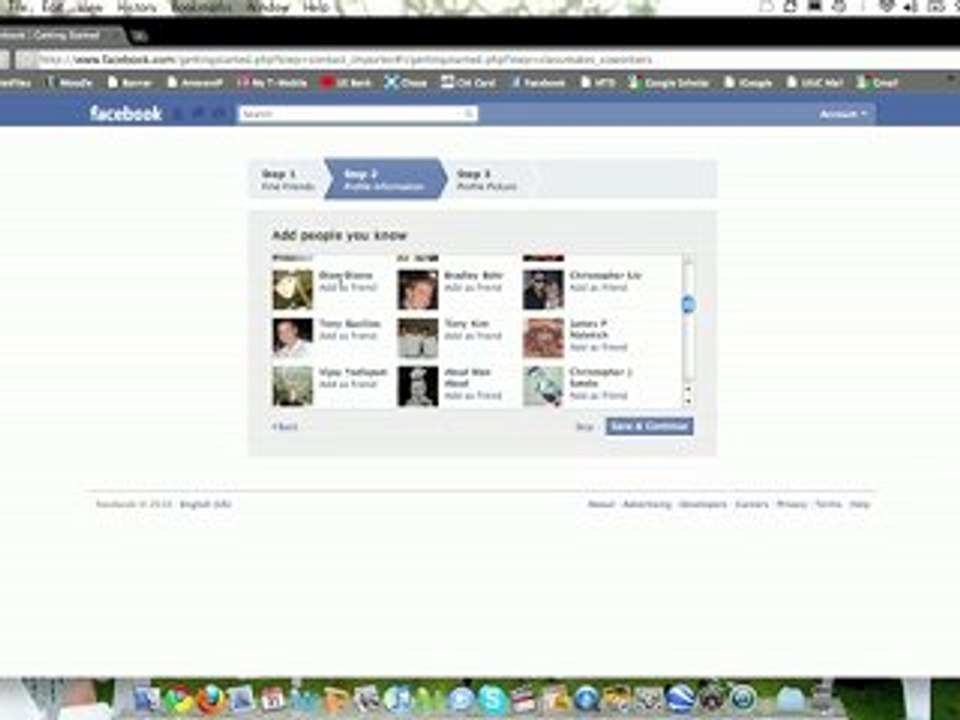 Creating A Facebook Profile