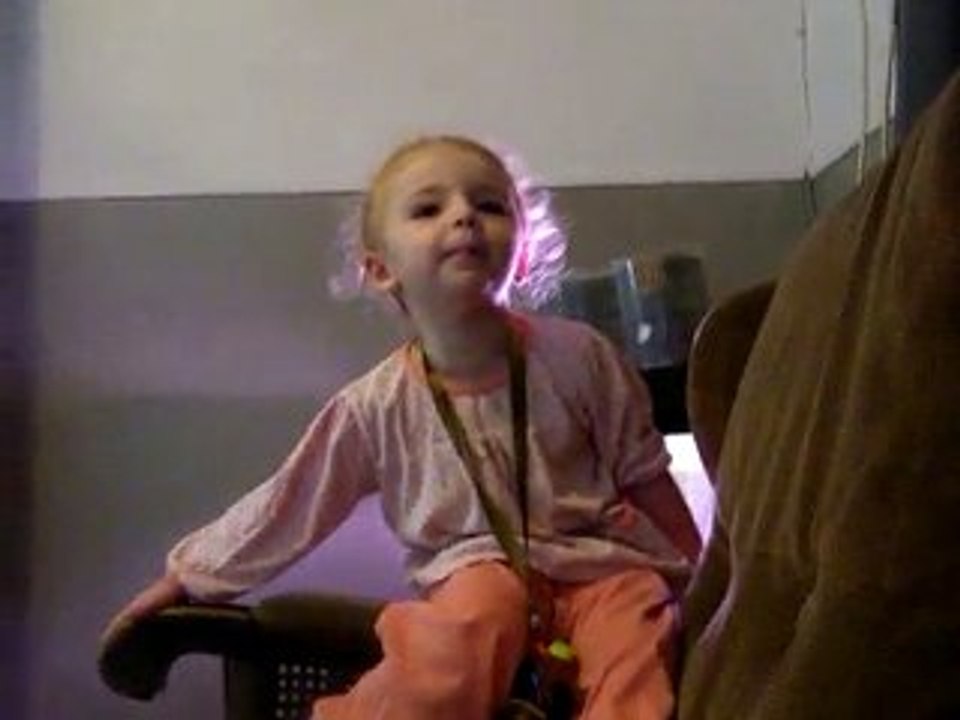 ma fille qui me chante une chanson