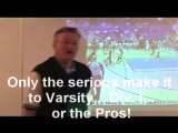 How to position basketball referee NBA NCAA Div 1 HS  camp