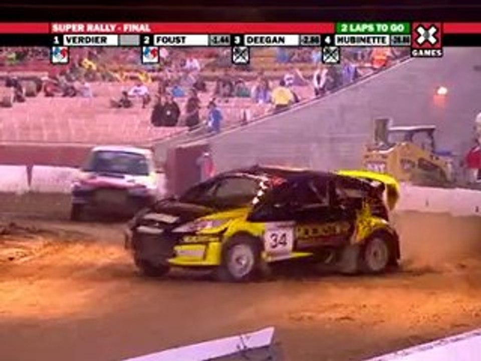 X Games : Tanner Foust wins SuperRally‎