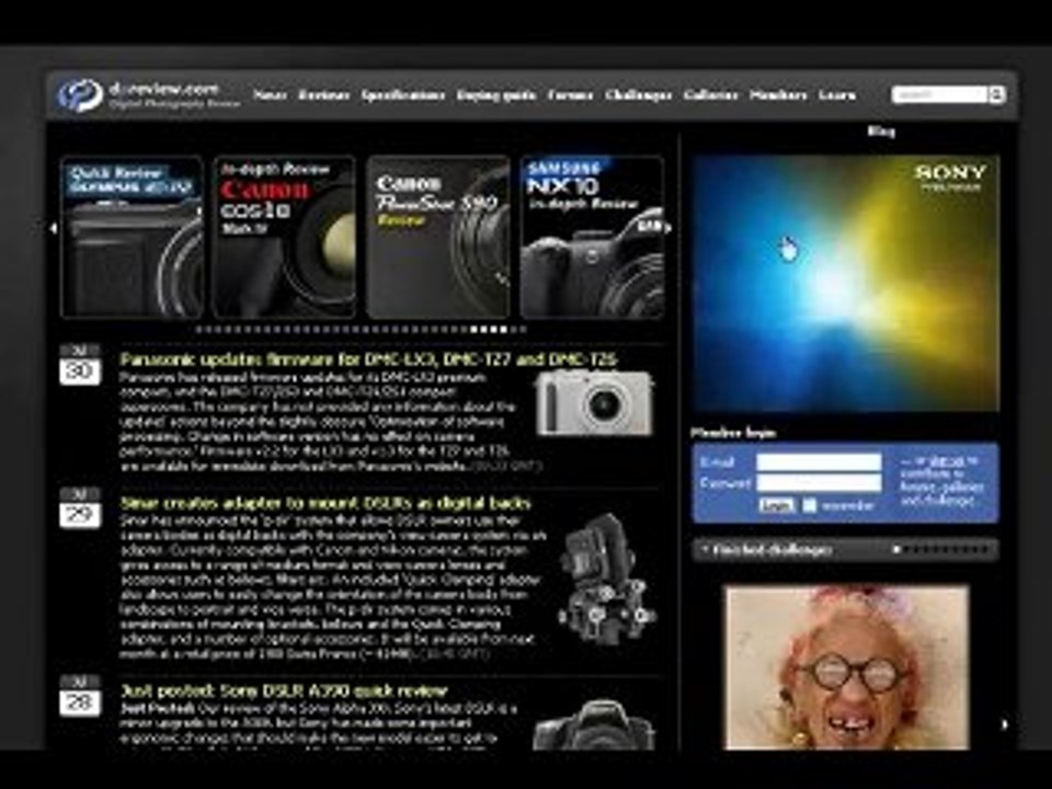 dpreview.com Website Tool
