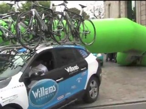 départ fictif de la Polynormande 2010 à Avranches (50)