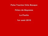 Peña Taurine - Fêtes de Bayonne 