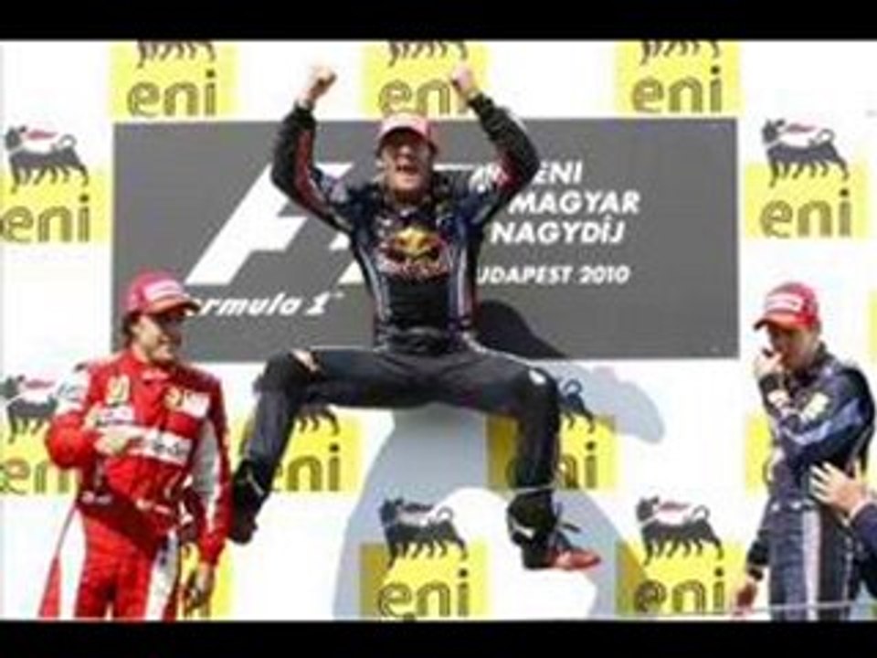 F1 GP Hungaroring 2010 Webber win, Hamilton out