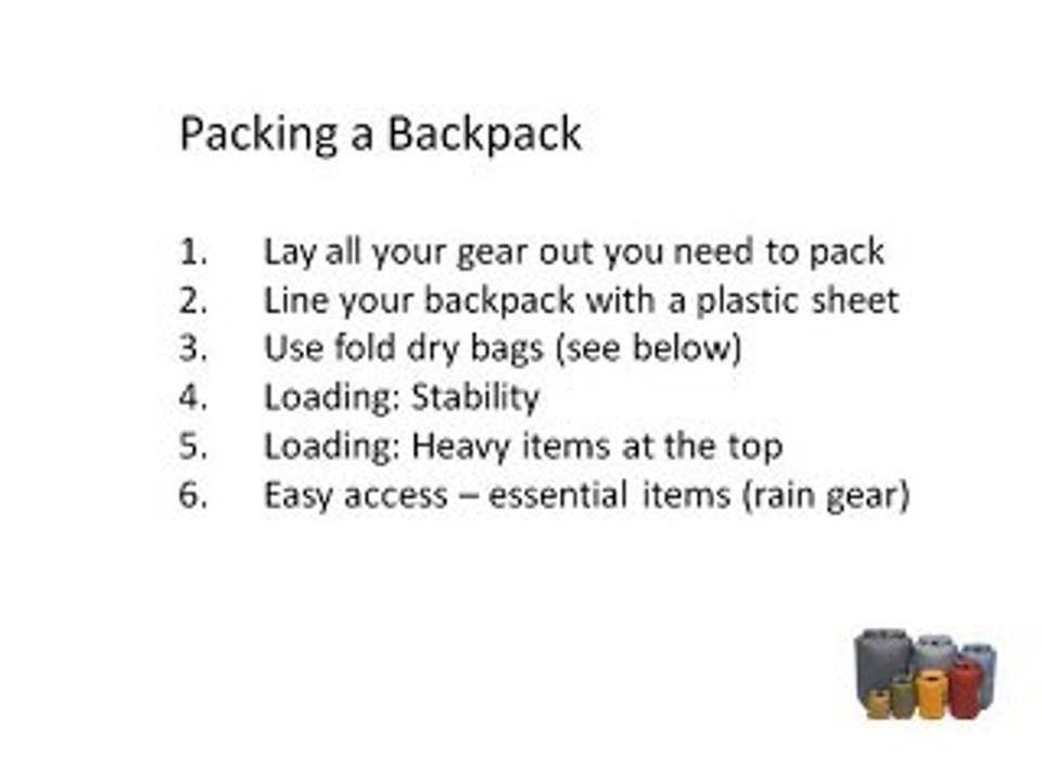 Backpack Gear