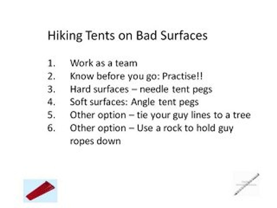 Hiking Tents