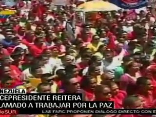 Venezuela aboga por paz en frontera con Colombia