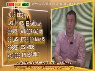 Nacionalidad española de hijos de bolivianos