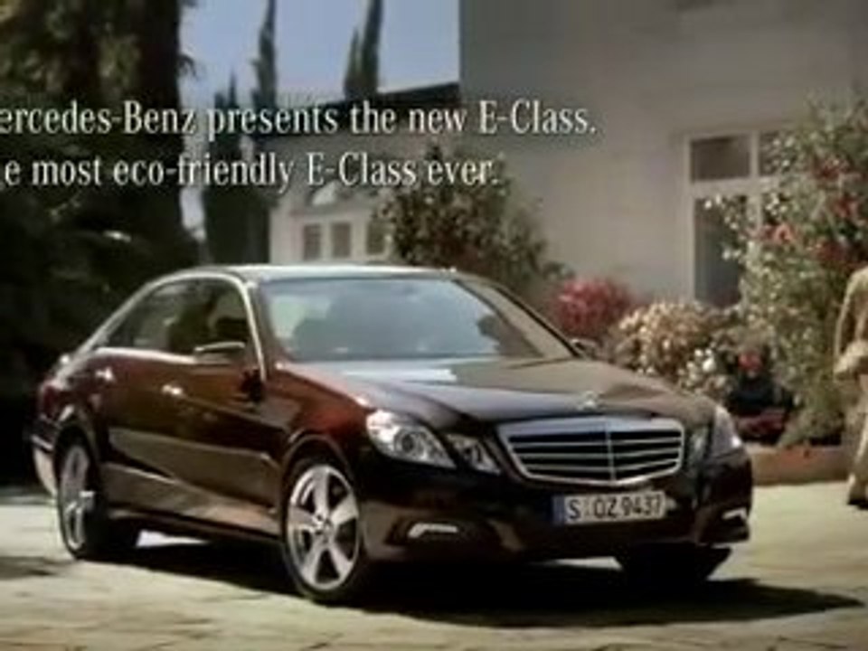 New Mercedes E Class Commercial